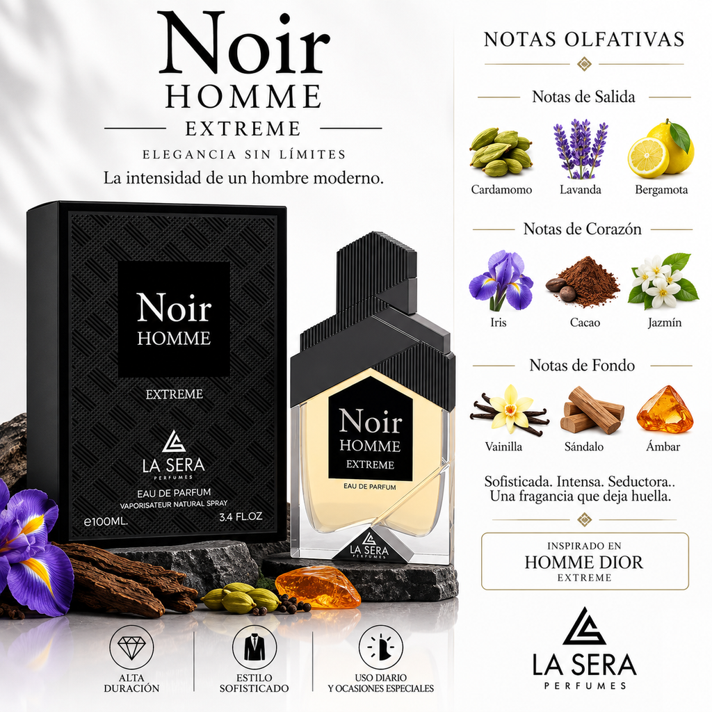 Noir Homme Extreme La Sera EDP 100ml Hombre