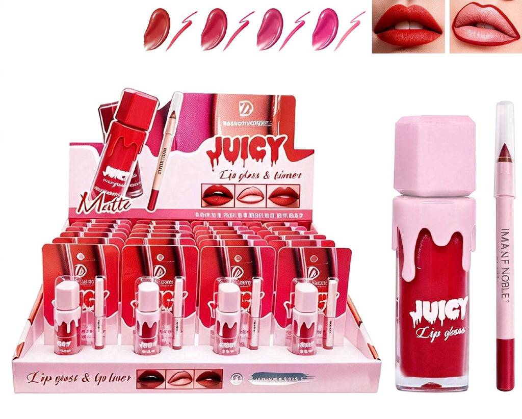 Labial intransferible + delineador