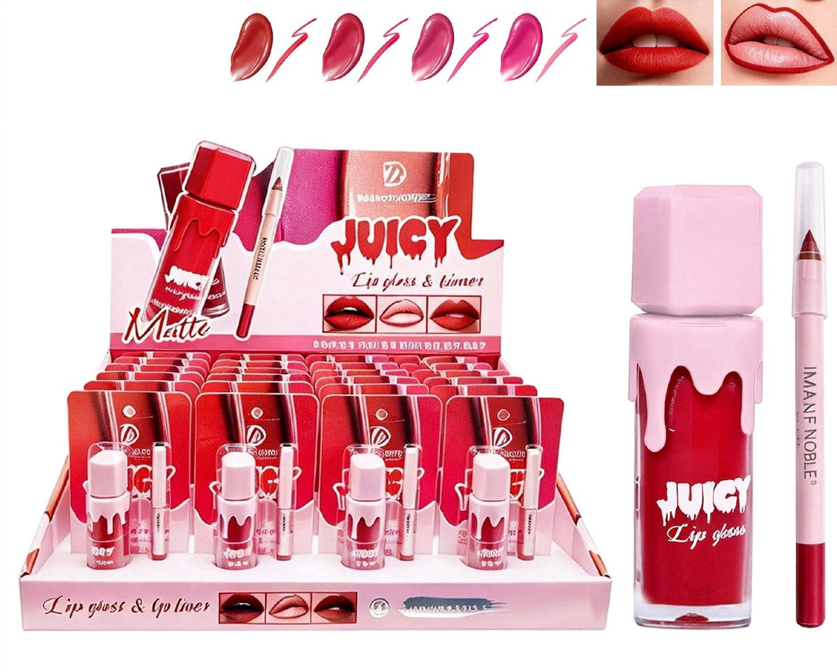 Labial intransferible + delineador