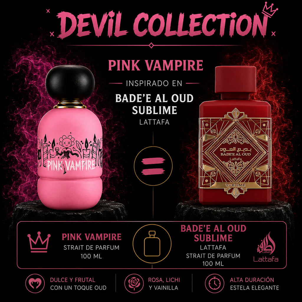 Franck Emiliano Pink Vampire Mujer Extrait de Parfum 100 ml