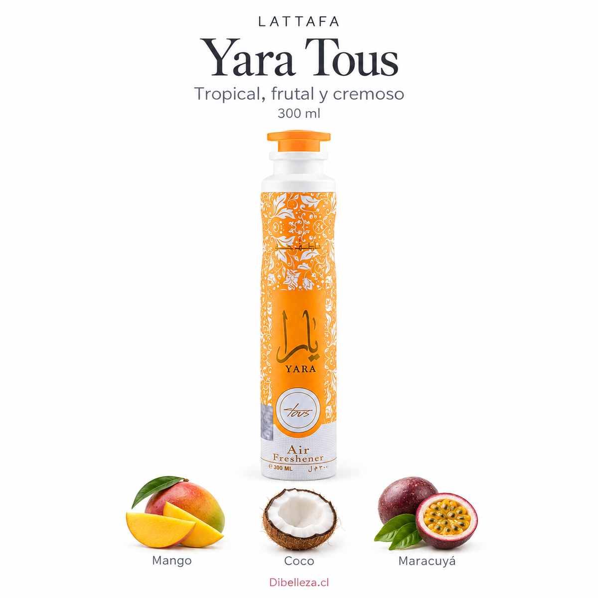 Spray Perfume Yara Tous Lattafa 300 ml