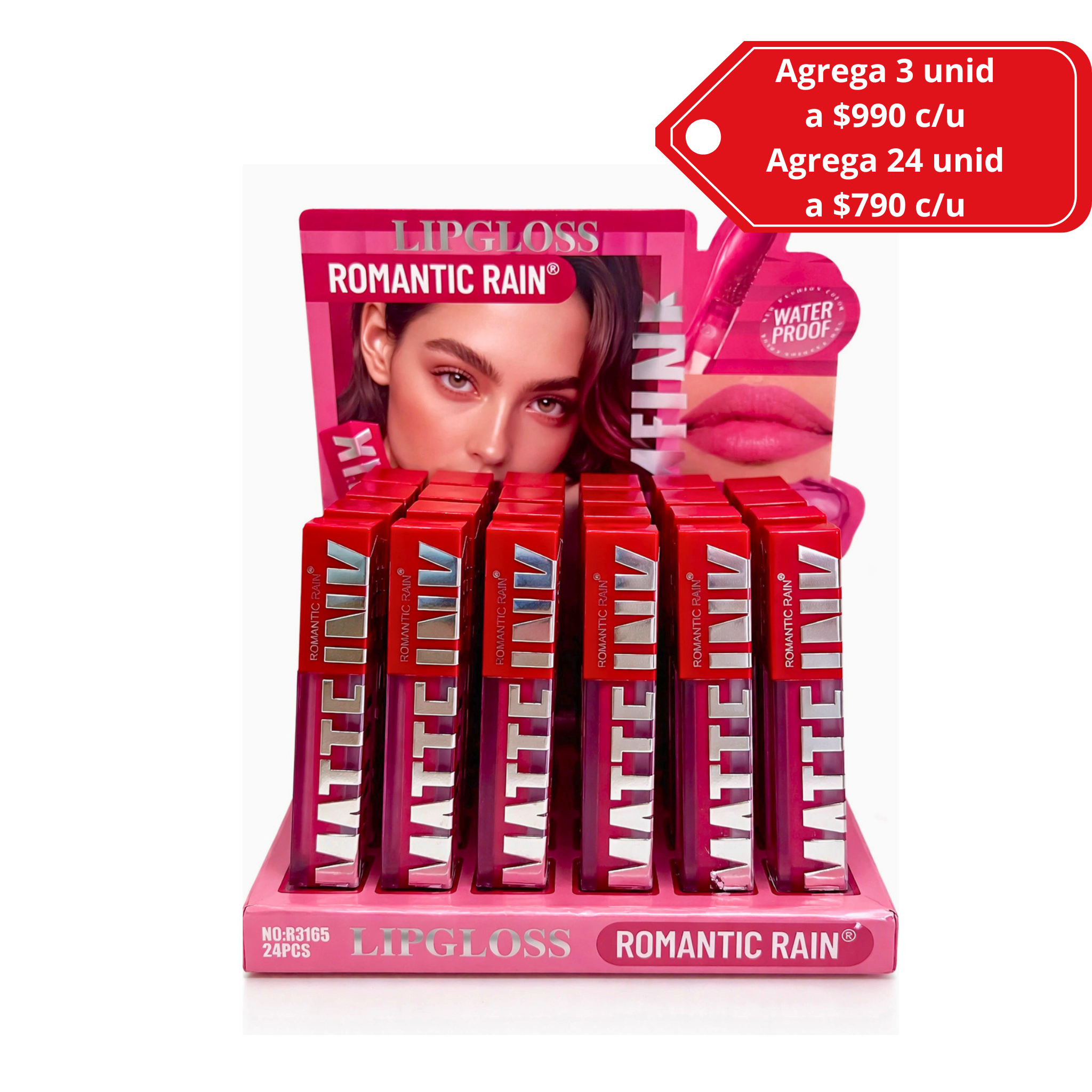 Lip Gloss intransferible Mate tipo Vinyl Maybelline