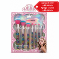 Set de brochas Makeup 7 piezas