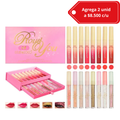 Kevin & Coco- Paletas 8 labiales + 8 sombras