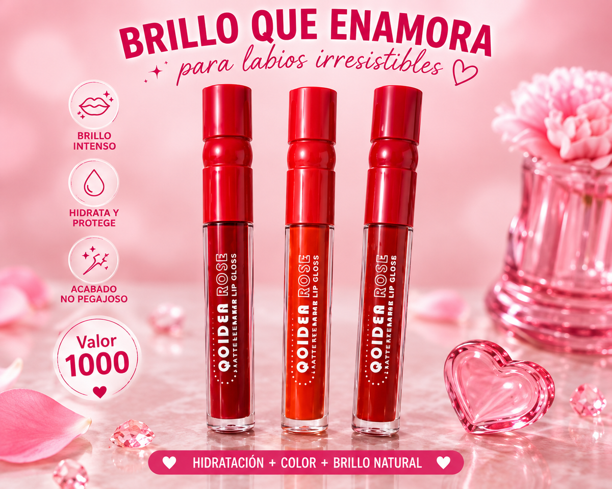 Lipgloss intransferible mate