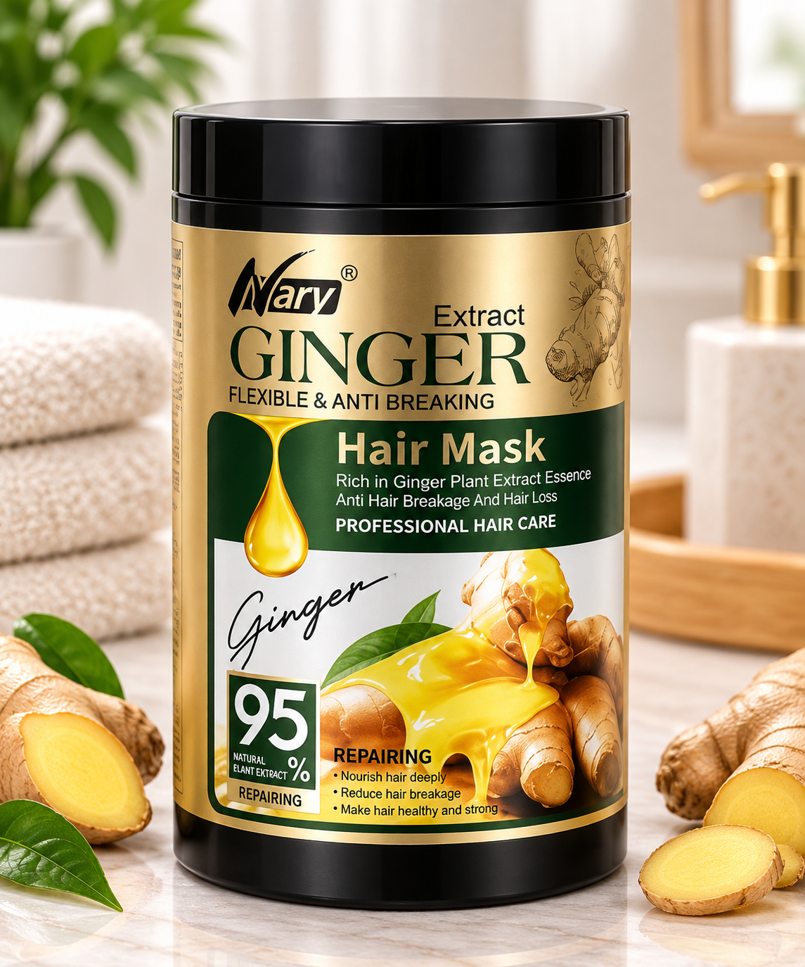 Crema capilar Ginger anti caída 1 Kilo