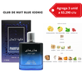 Perfume Tipo Club de Nuit Iconic Blue Fragancia Masculina Fresca y Elegante