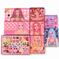 Box 8 paletas de sombras Kevin&Coco
