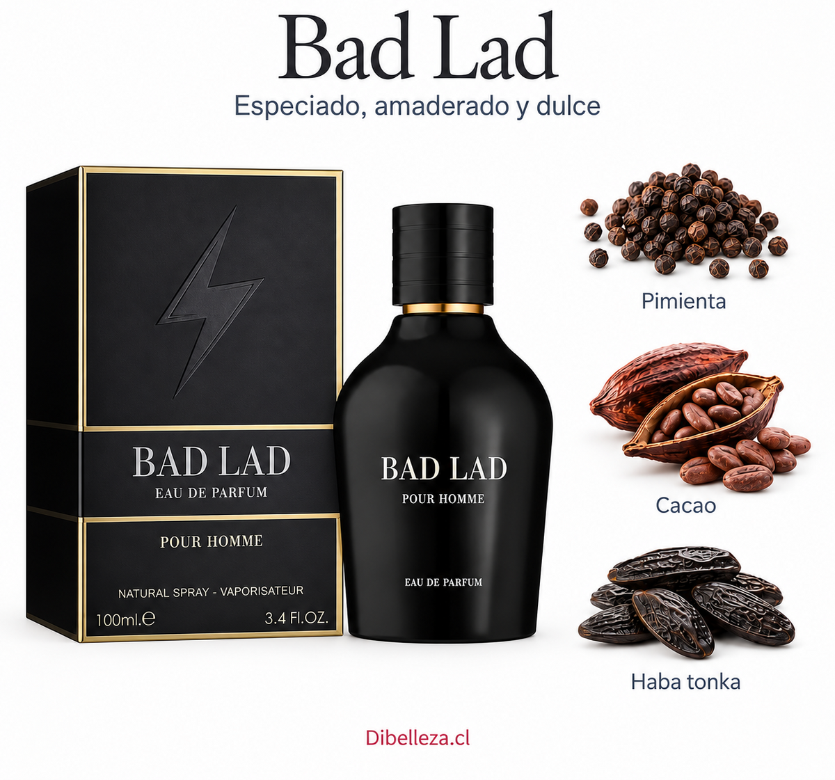 Perfume inspirado Bad B0Y de CH