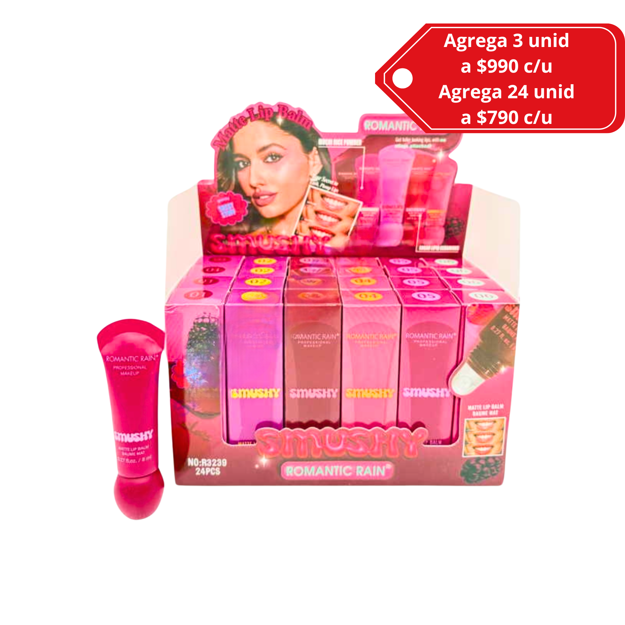 Brillo Labial con color tipo NYX