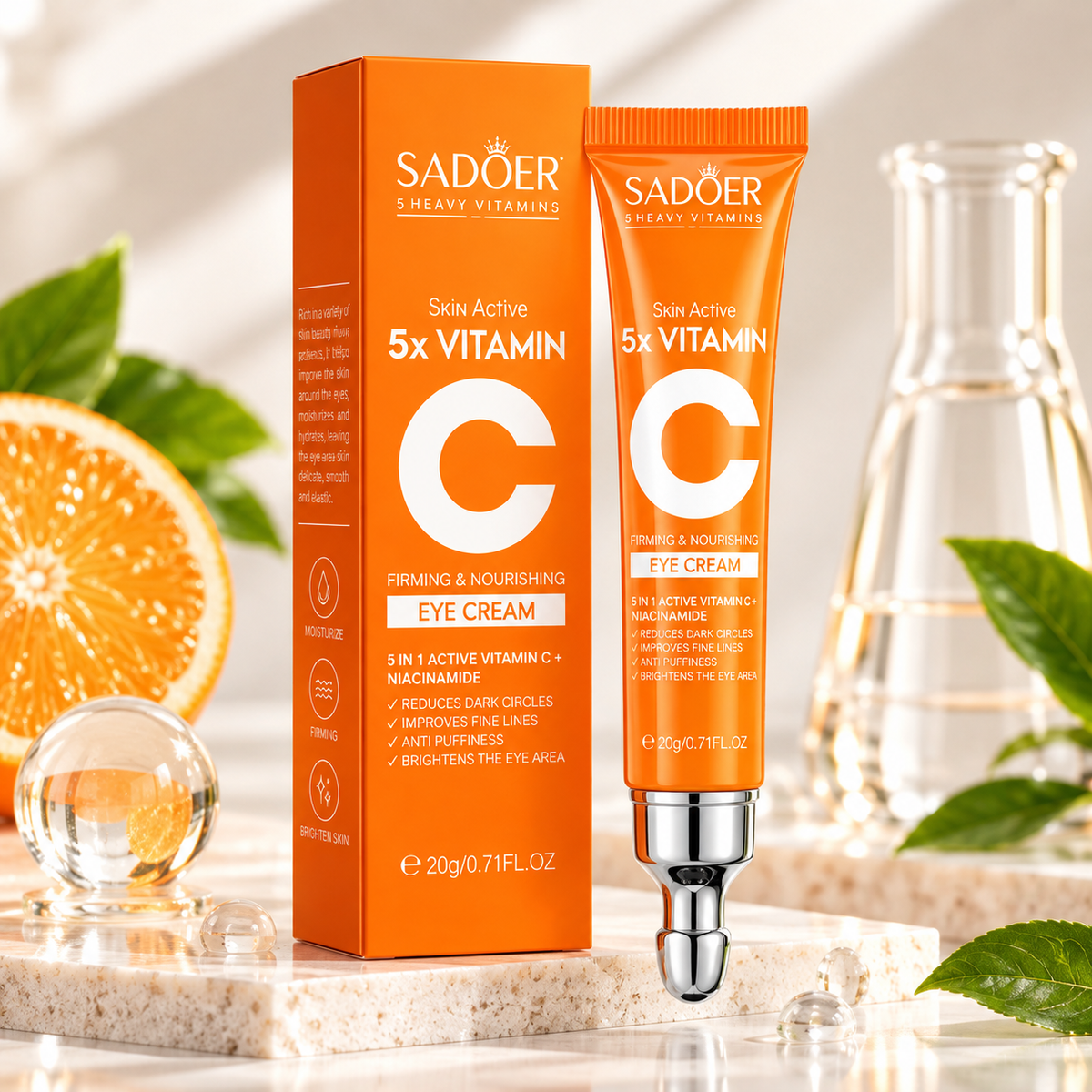 SADOER- contorno de ojos de Vitamina C