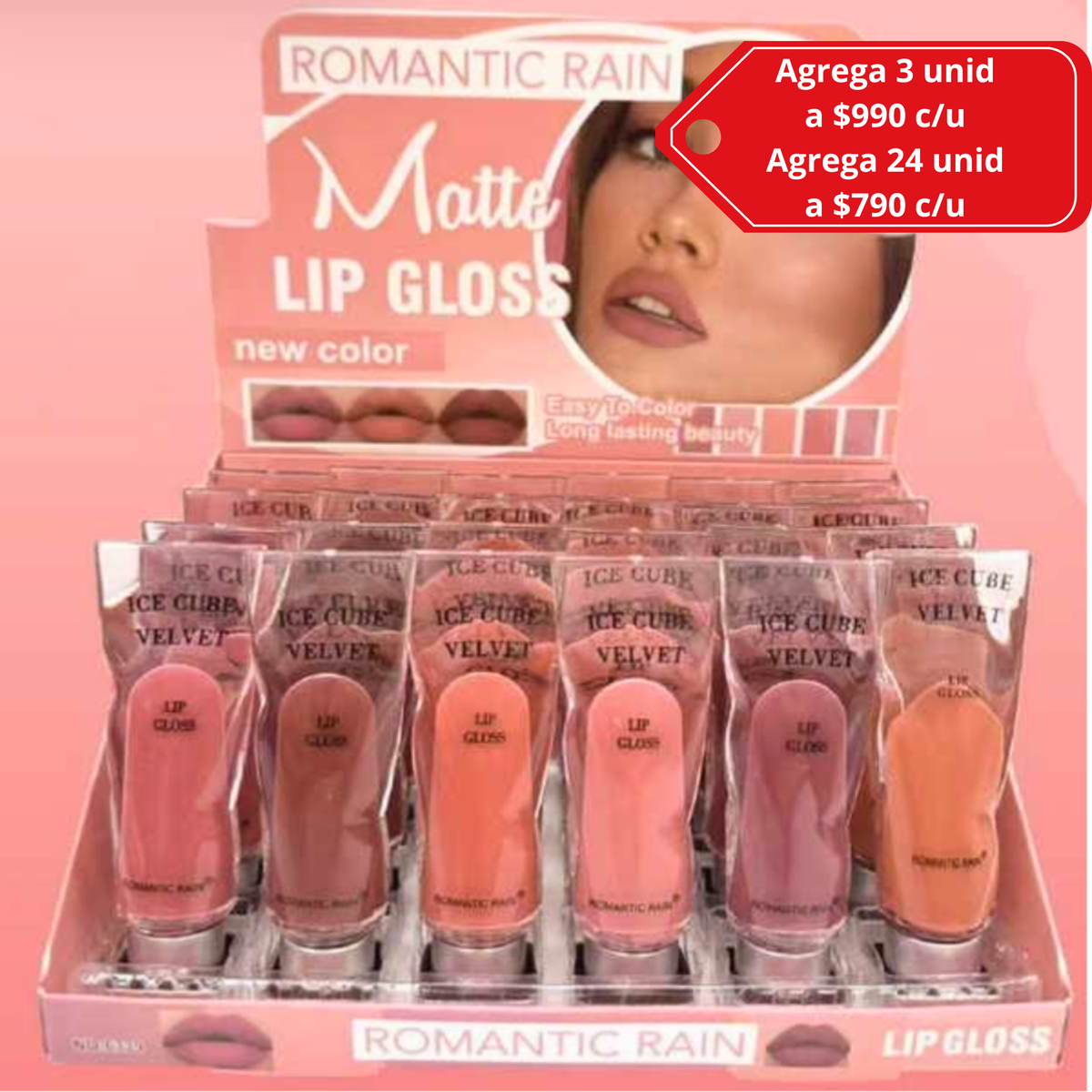 Lip Gloss Intransferible Mate