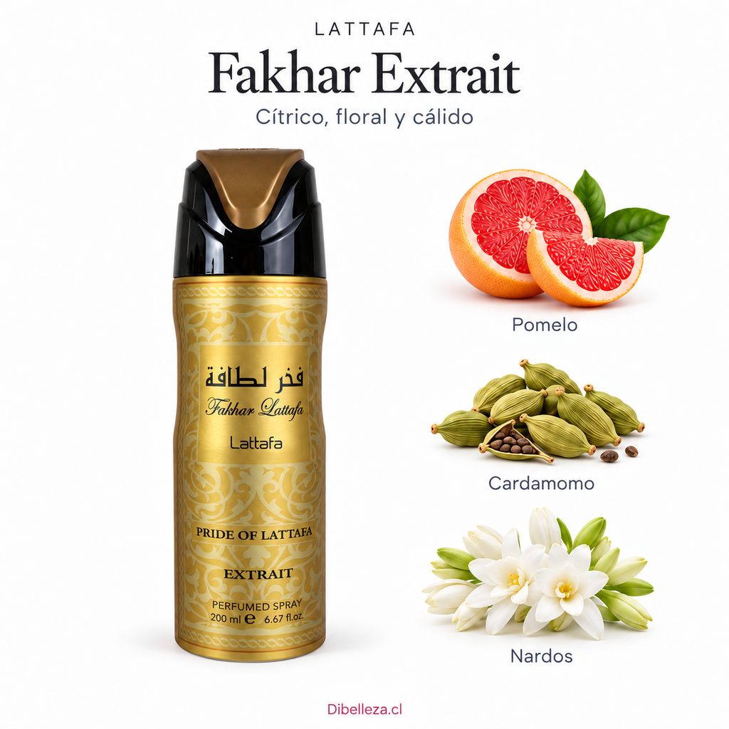 Spray Perfume Extrait Pride of Lettafa 200 ml