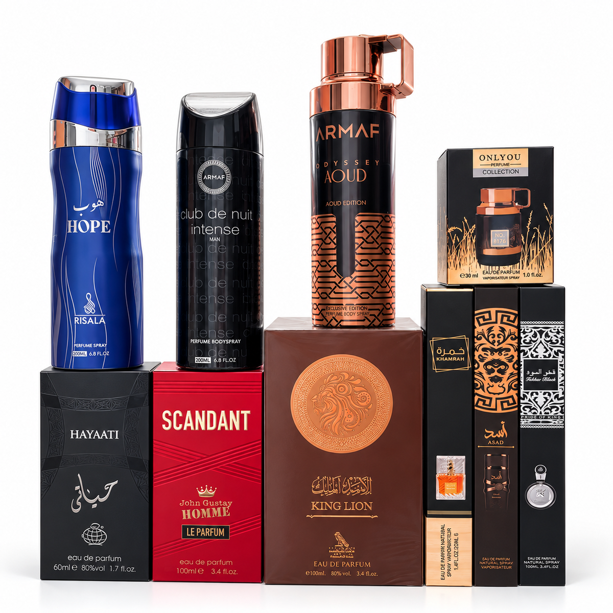 Box 10 perfumes de hombres