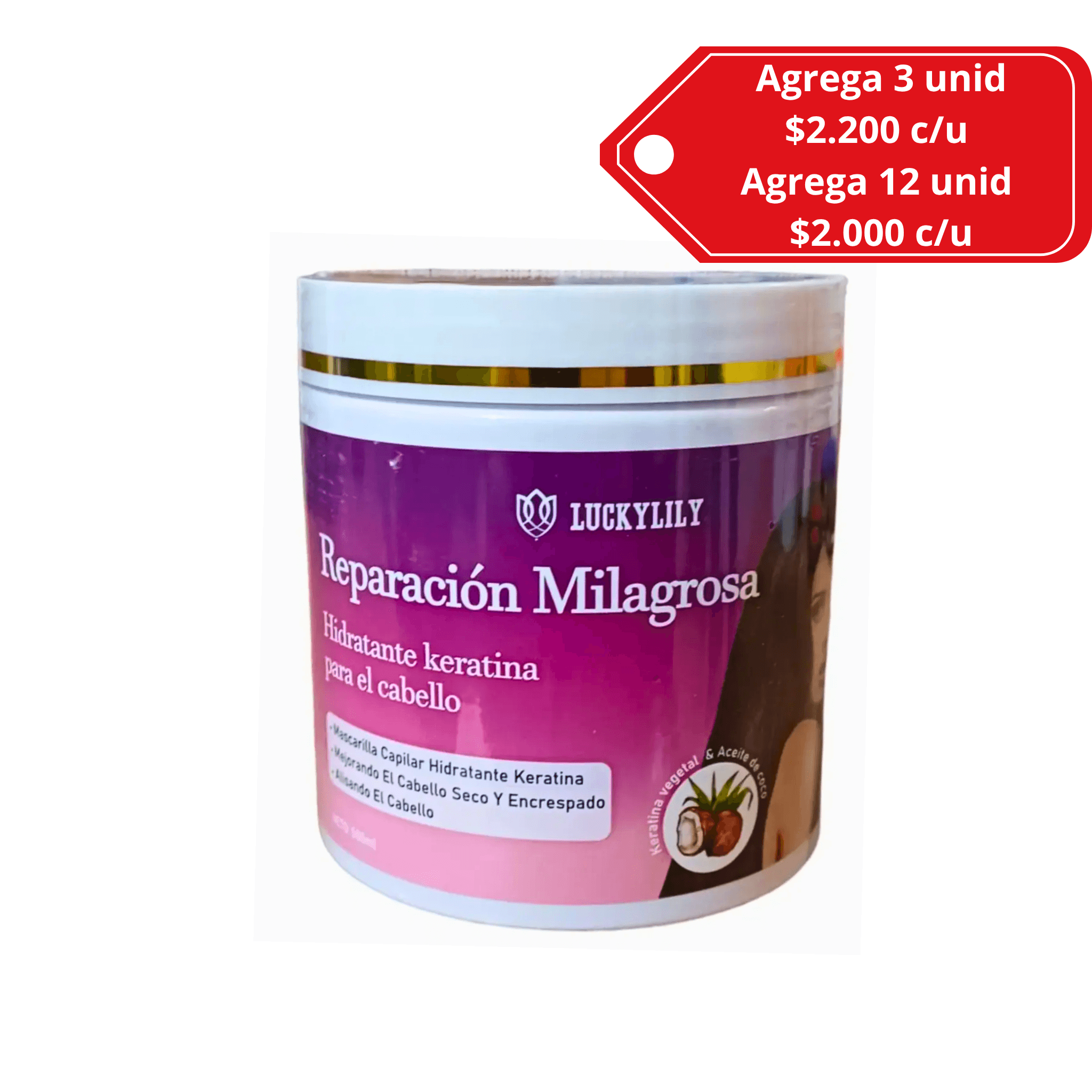 Crema capilar Reparación Milagrosa