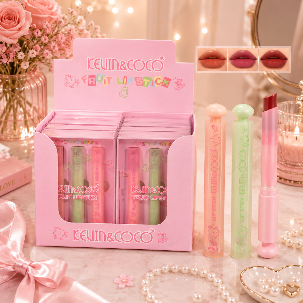 Kevin&Coco- Labiales efecto gloss