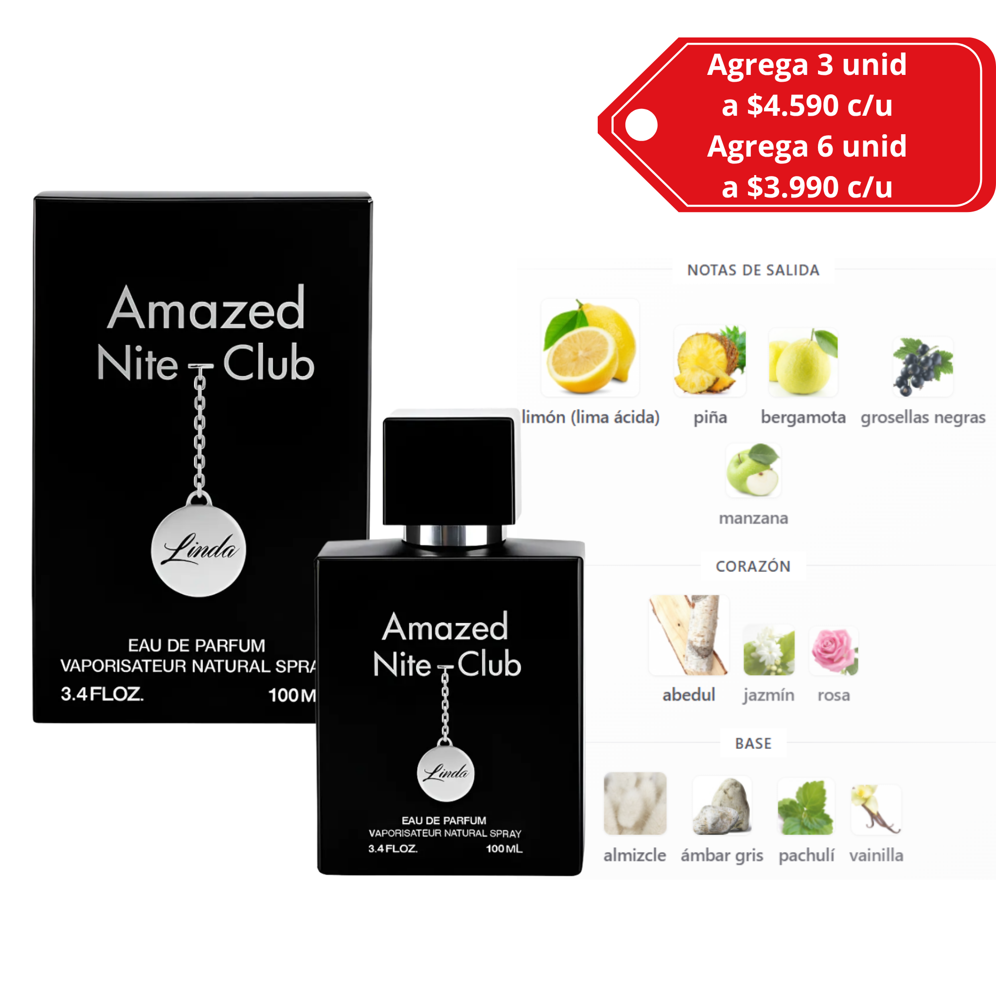 Club de Nuit de Armaf Alternativo 100 ml