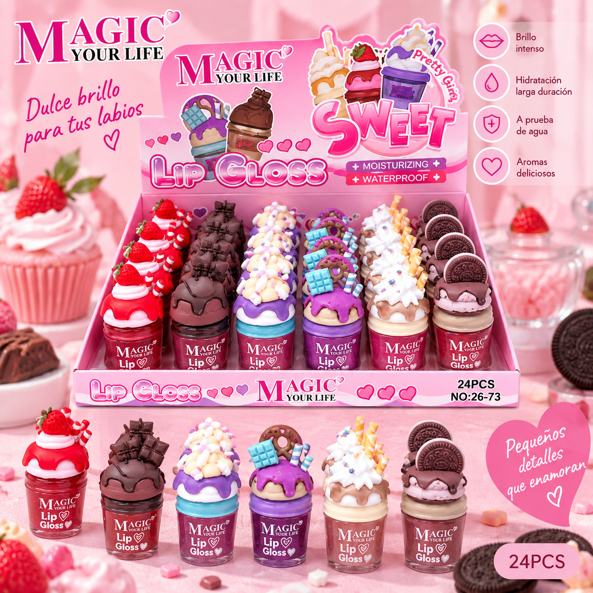 Brillo gloss labial Gourmand
