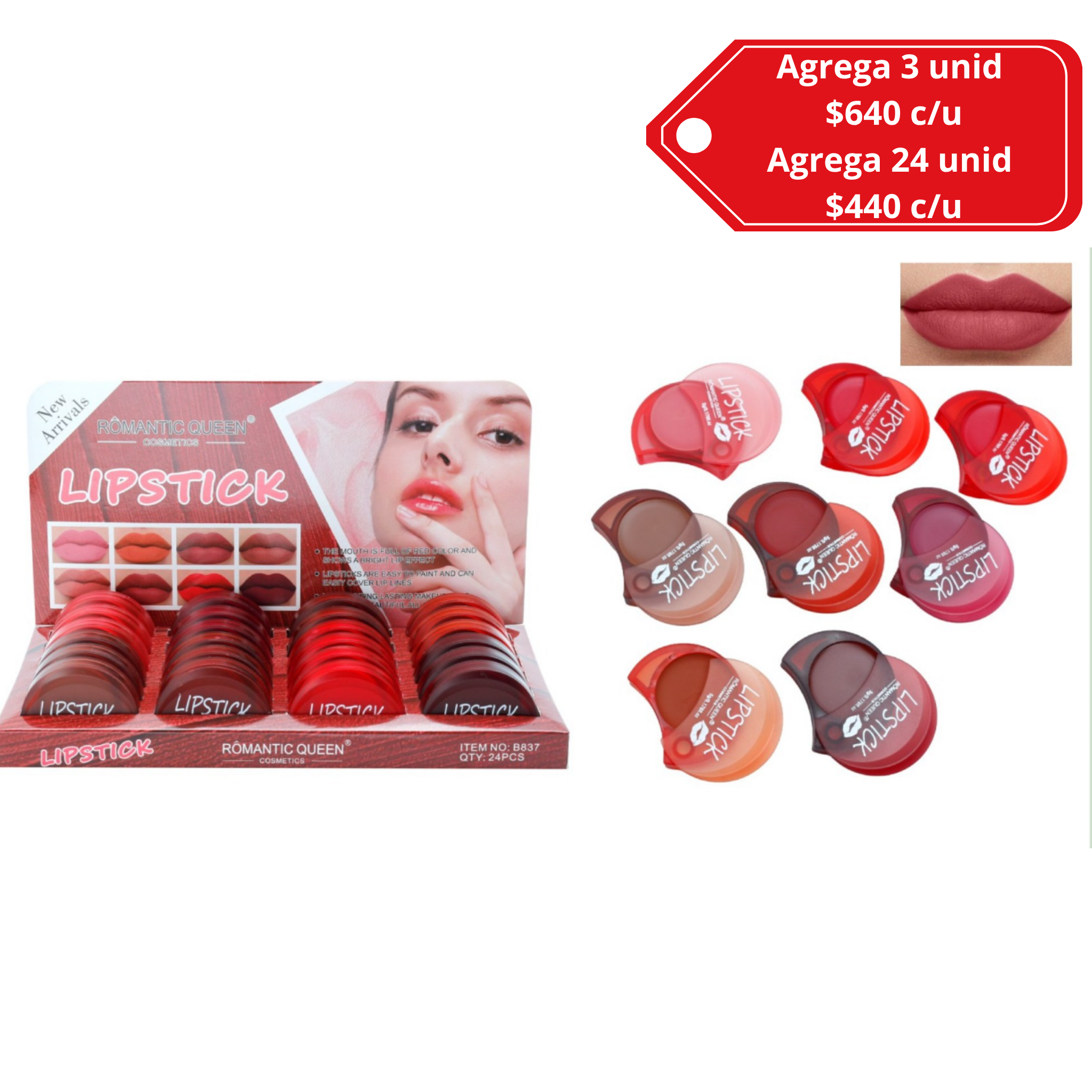 Lipstick multifuncional