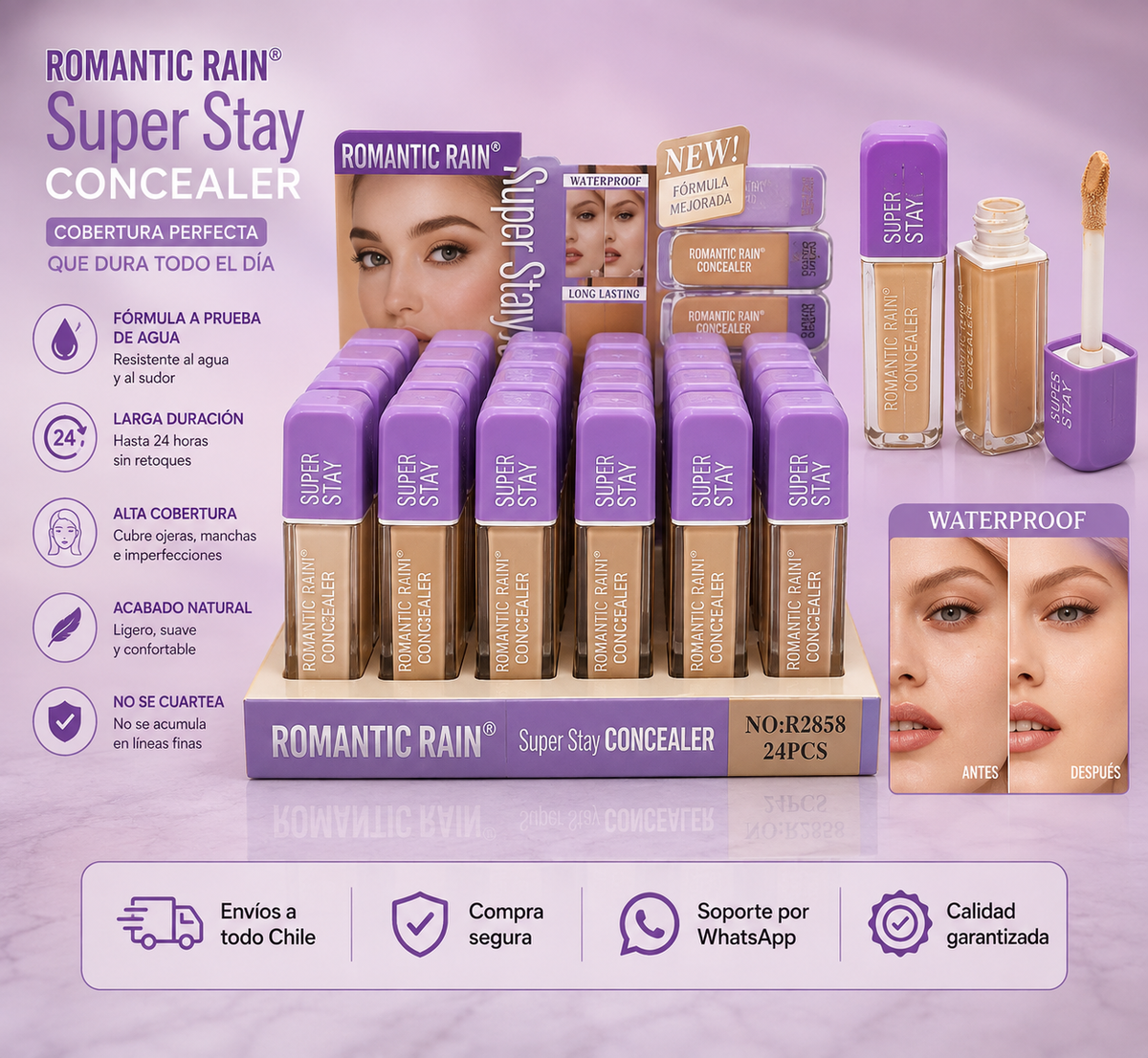 Base de maquillaje Tipo Super Stay