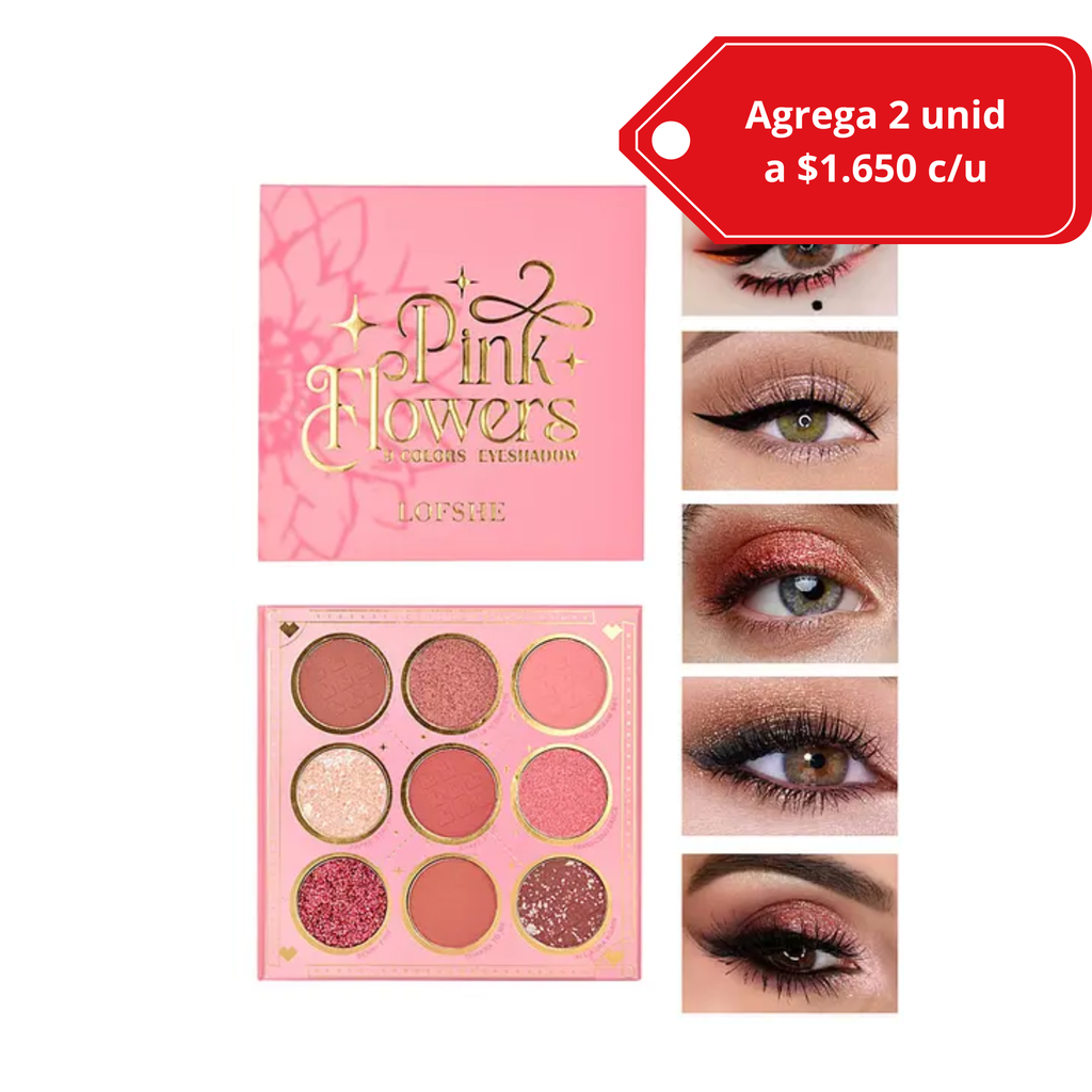 Paleta de sombras | sombra de ojos 9 colores Lofshe