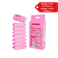 Paquete de 8 mini portable toallas humedas