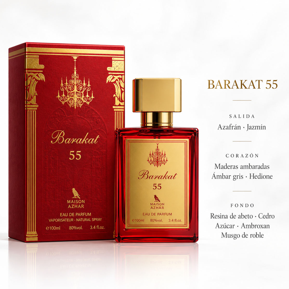 MAISON AZHAR - perfume Baccarat Rouge