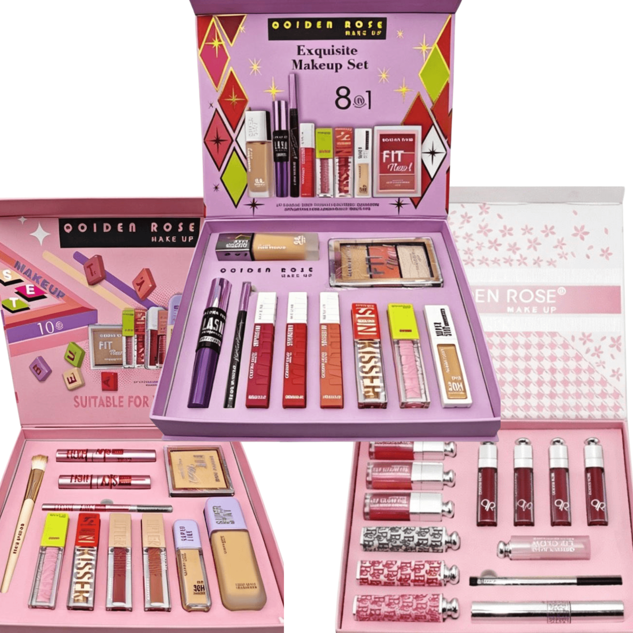 Box 3 kit de maquillaje