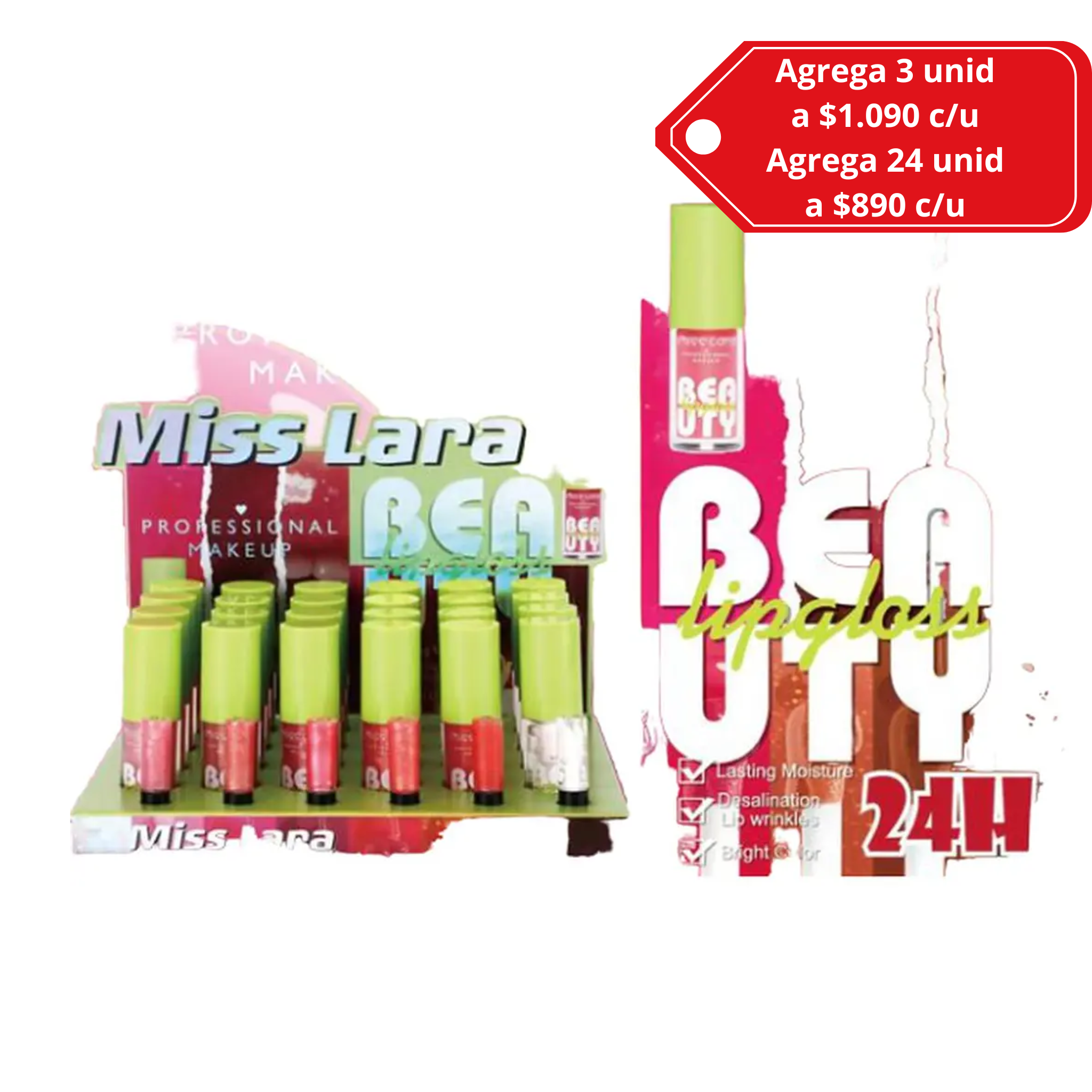 Brillo Labial con color tipo NYX