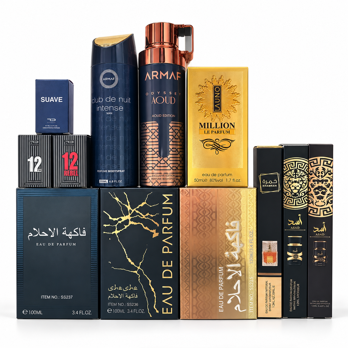 Box 12 perfumes de varón