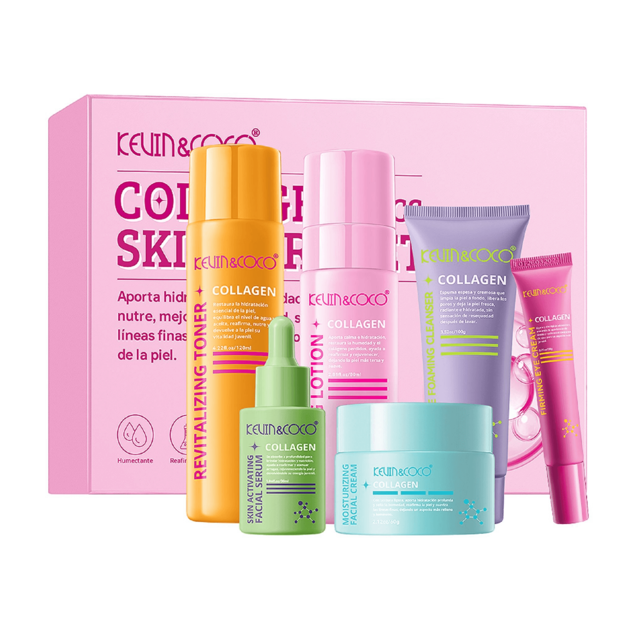 Set de skincare colágeno Kevin & Coco