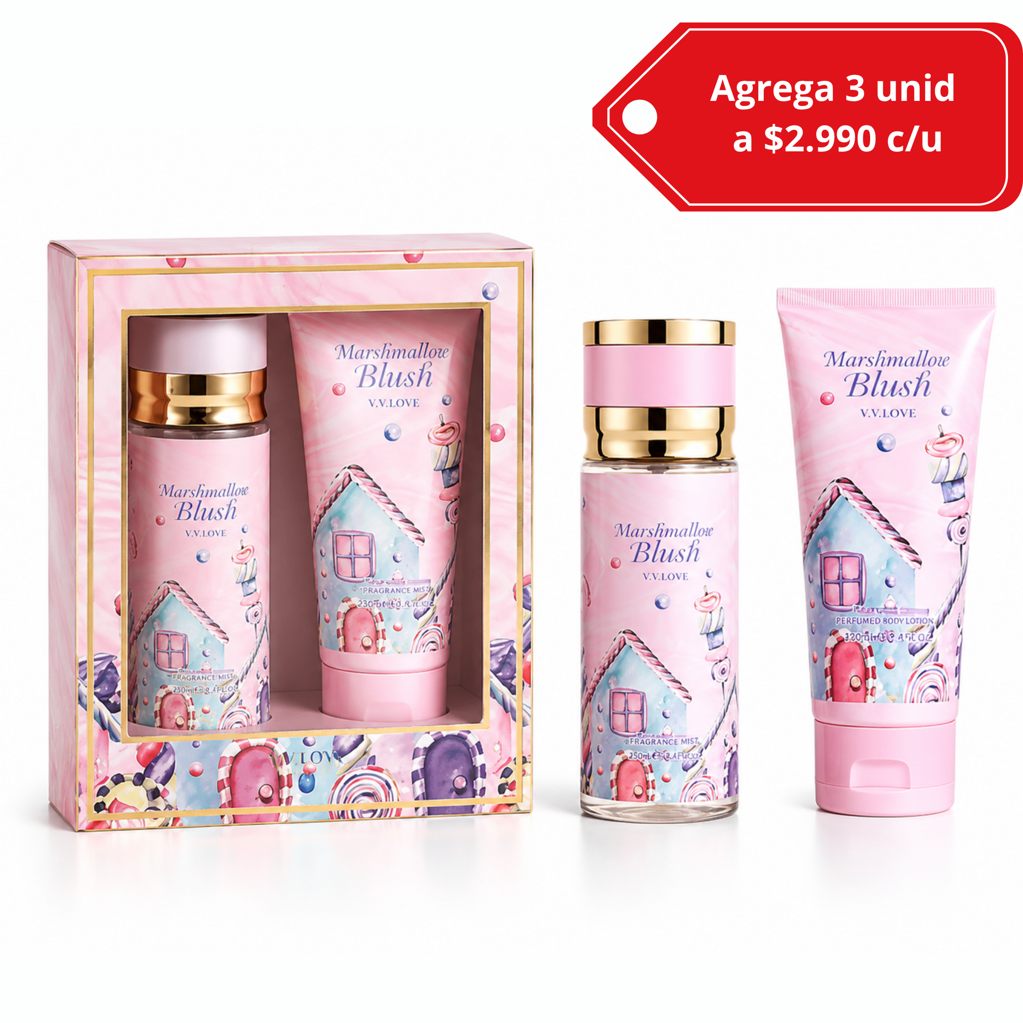 Set de Body Mist + Crema corporal