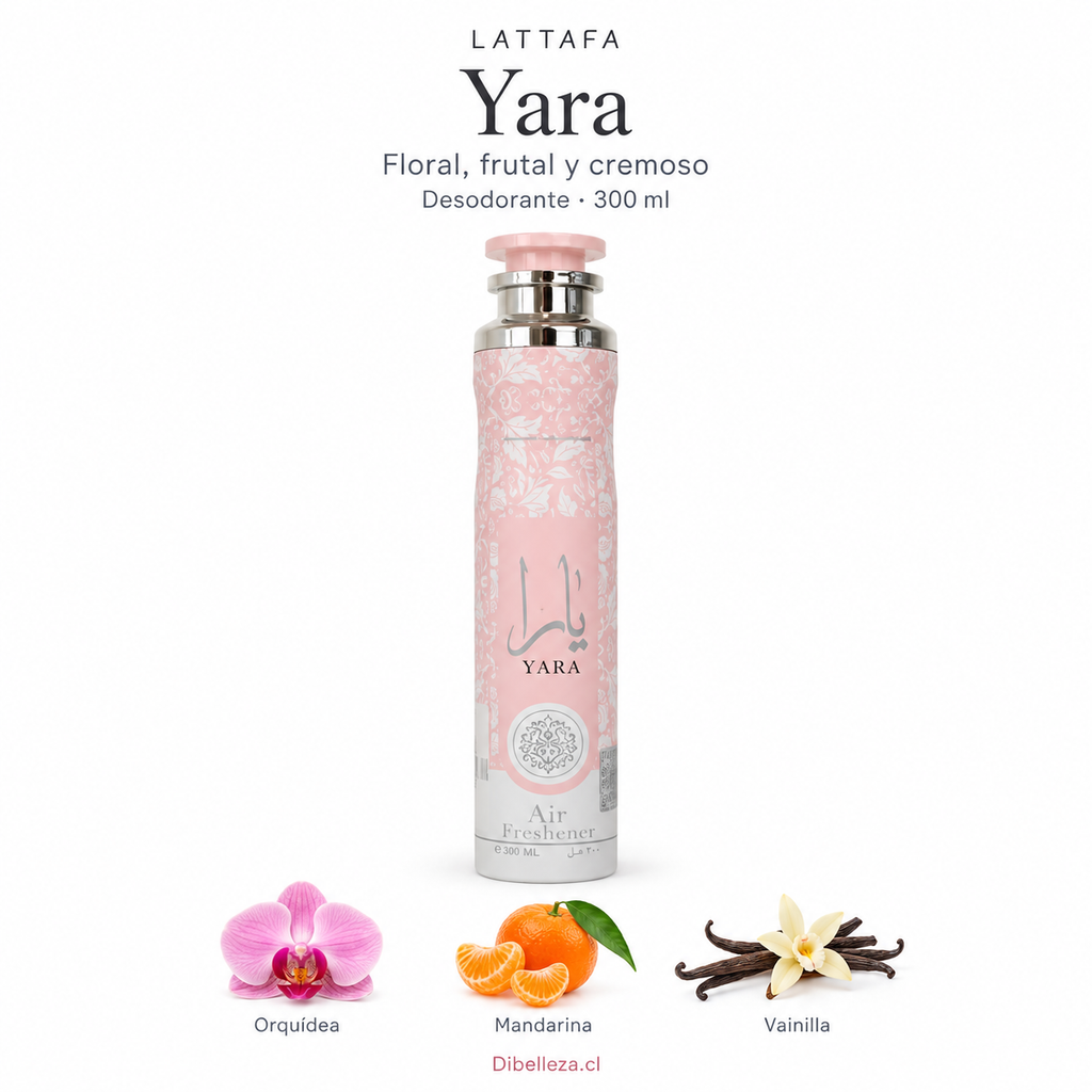 Spray Perfume Yara Lattafa 300 ml