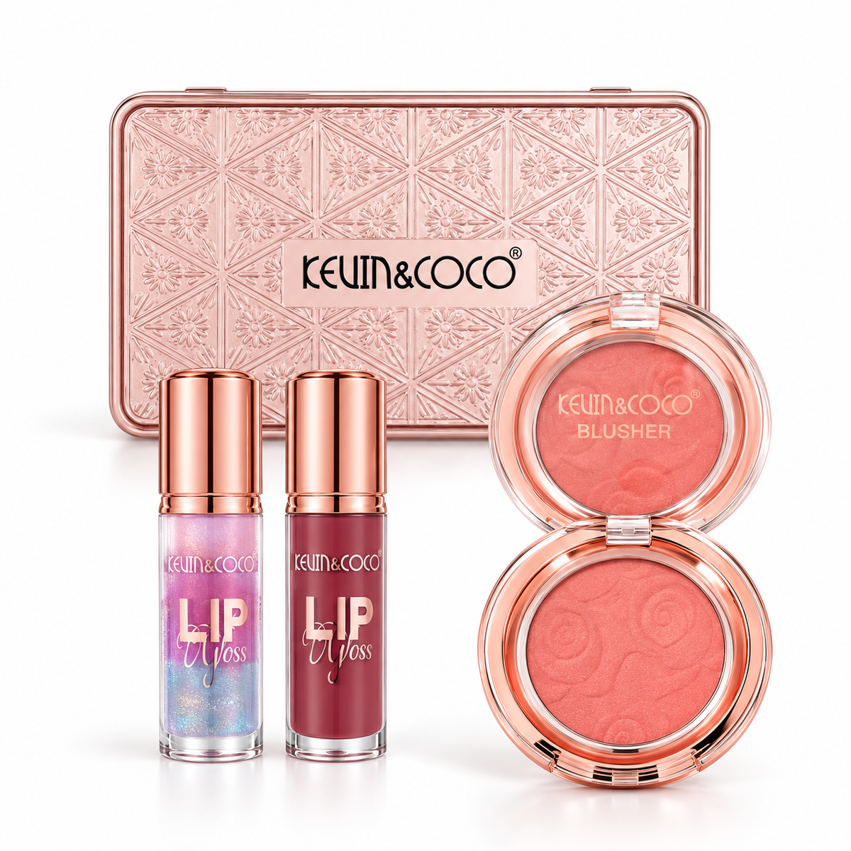 Kevin&Coco- Set rubor+ 2 labiales