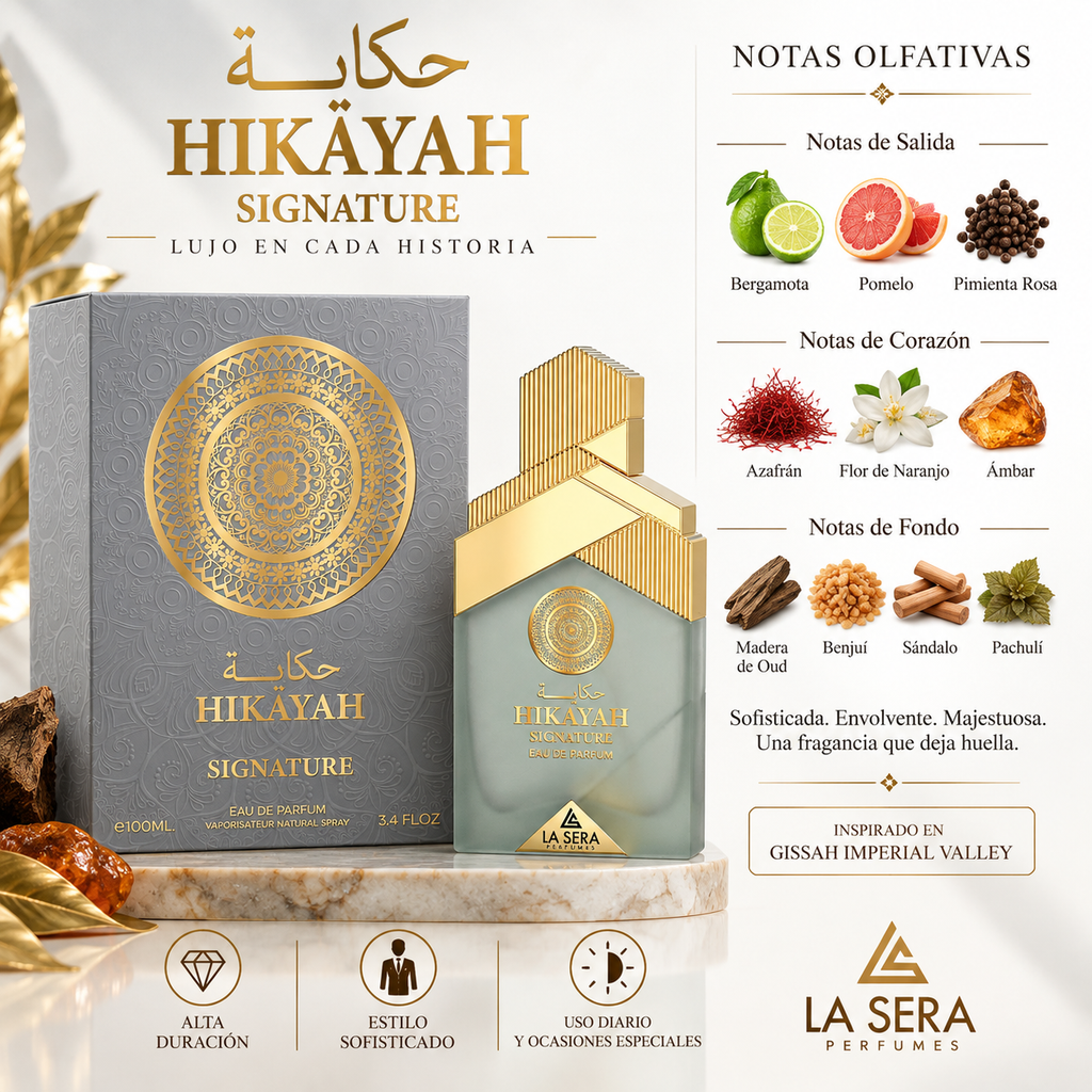Hikayah Signature La Sera EDP 100ml Hombre