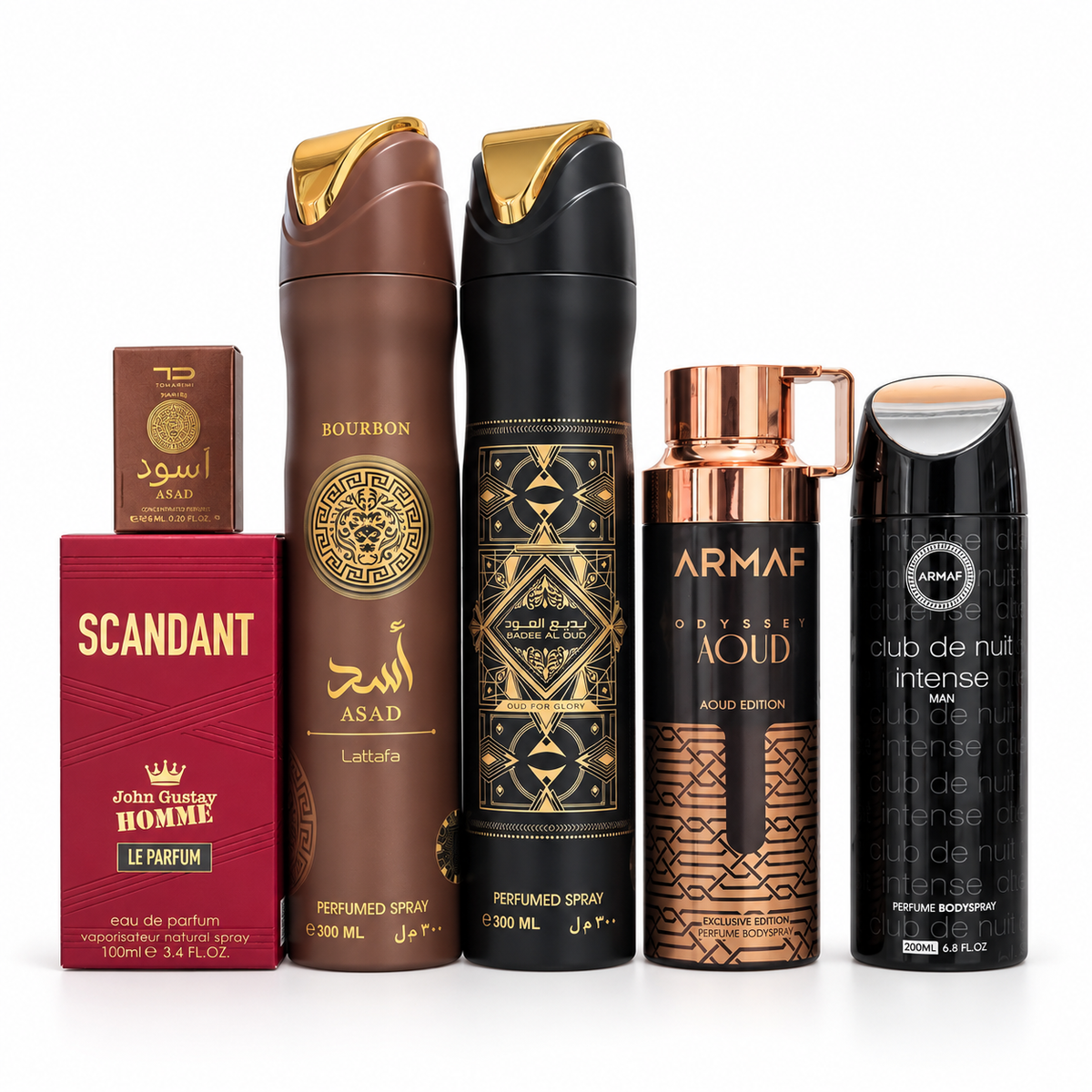 Box 6 perfumes hombres