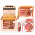 Kevin&Coco- Set de cosmetiquero + rubor contorno+ brocha + labial