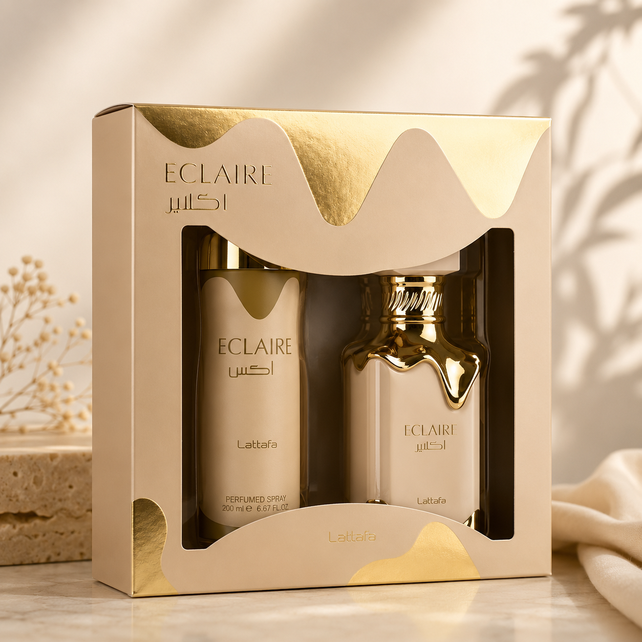 SET ECLAIRE EDP 100ML+DEO 200ML MUJER