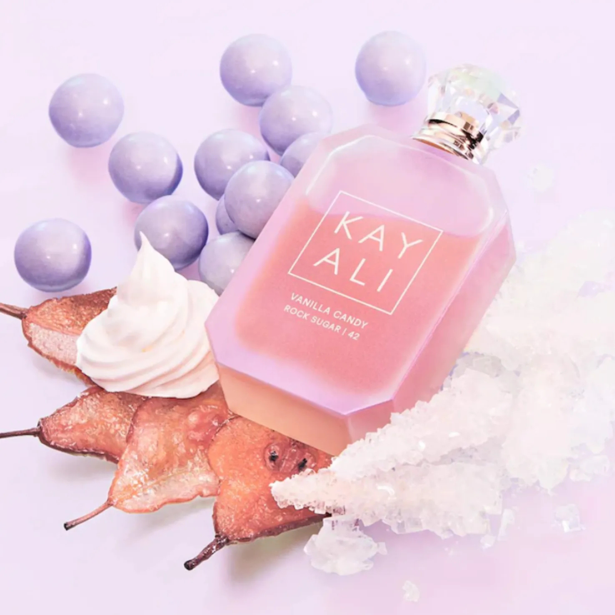 Vanilla Candy Rock Sugar | 42 Kayali Fragrances para Mujeres calidad G5
