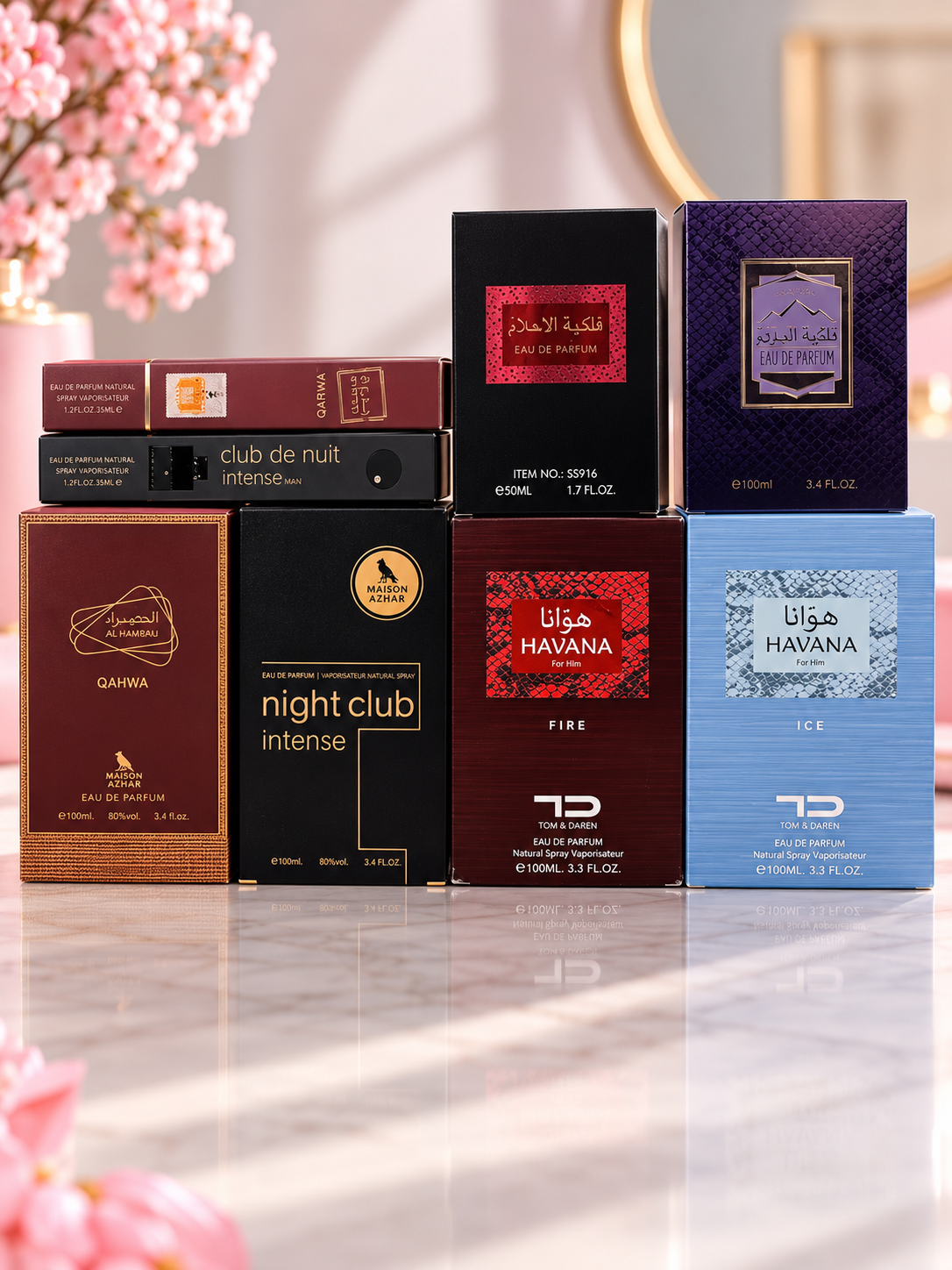 Box 8 perfumes varón
