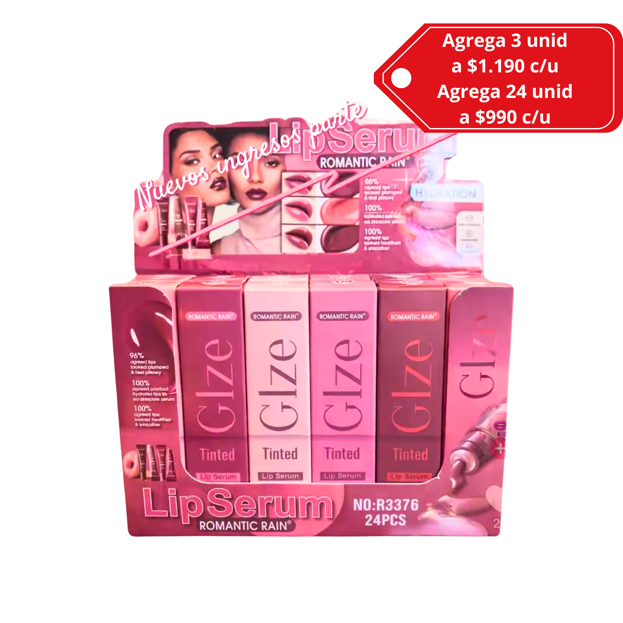 Brillo Labial con color tipo NYX