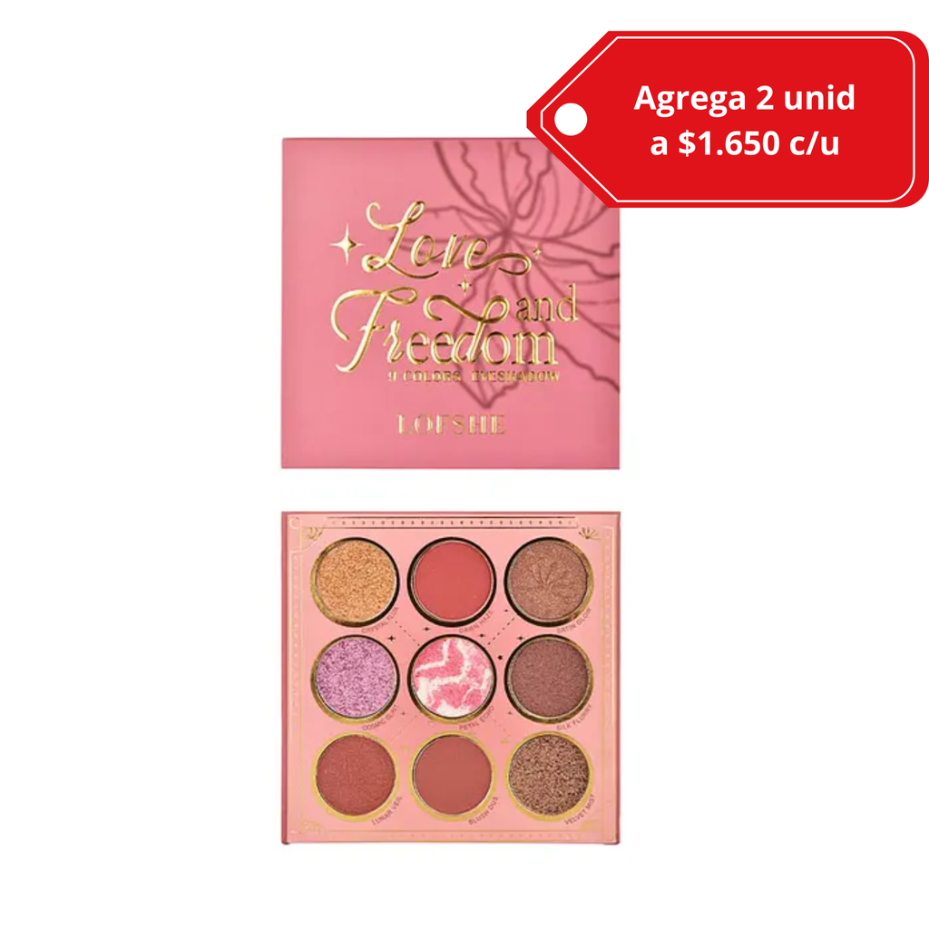 Paleta de sombras | sombra de ojos 9 colores Lofshe