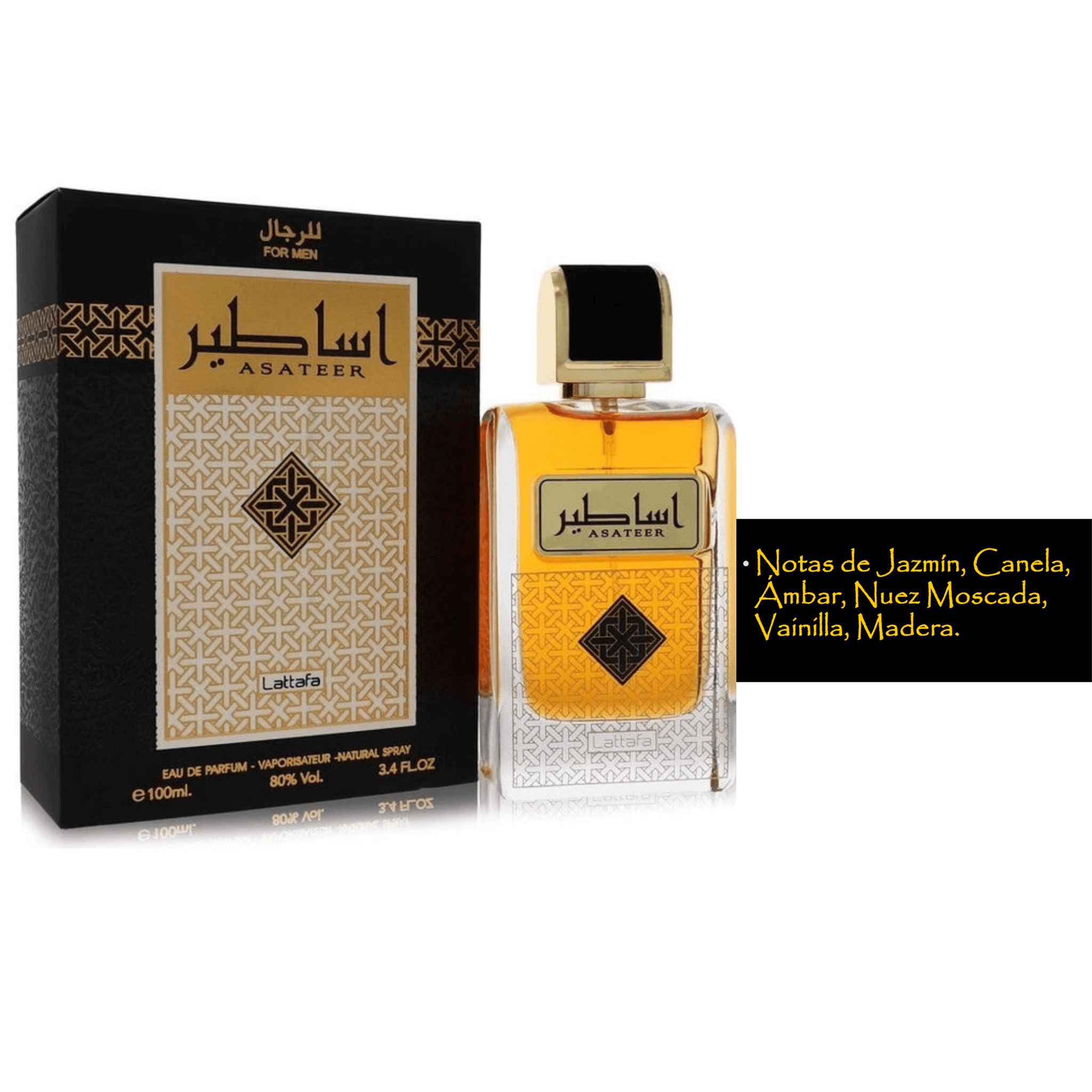 Asateer Lattafa 100 ml calidad g5
