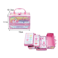 Mini maleta de maquillaje de unicornio de niña