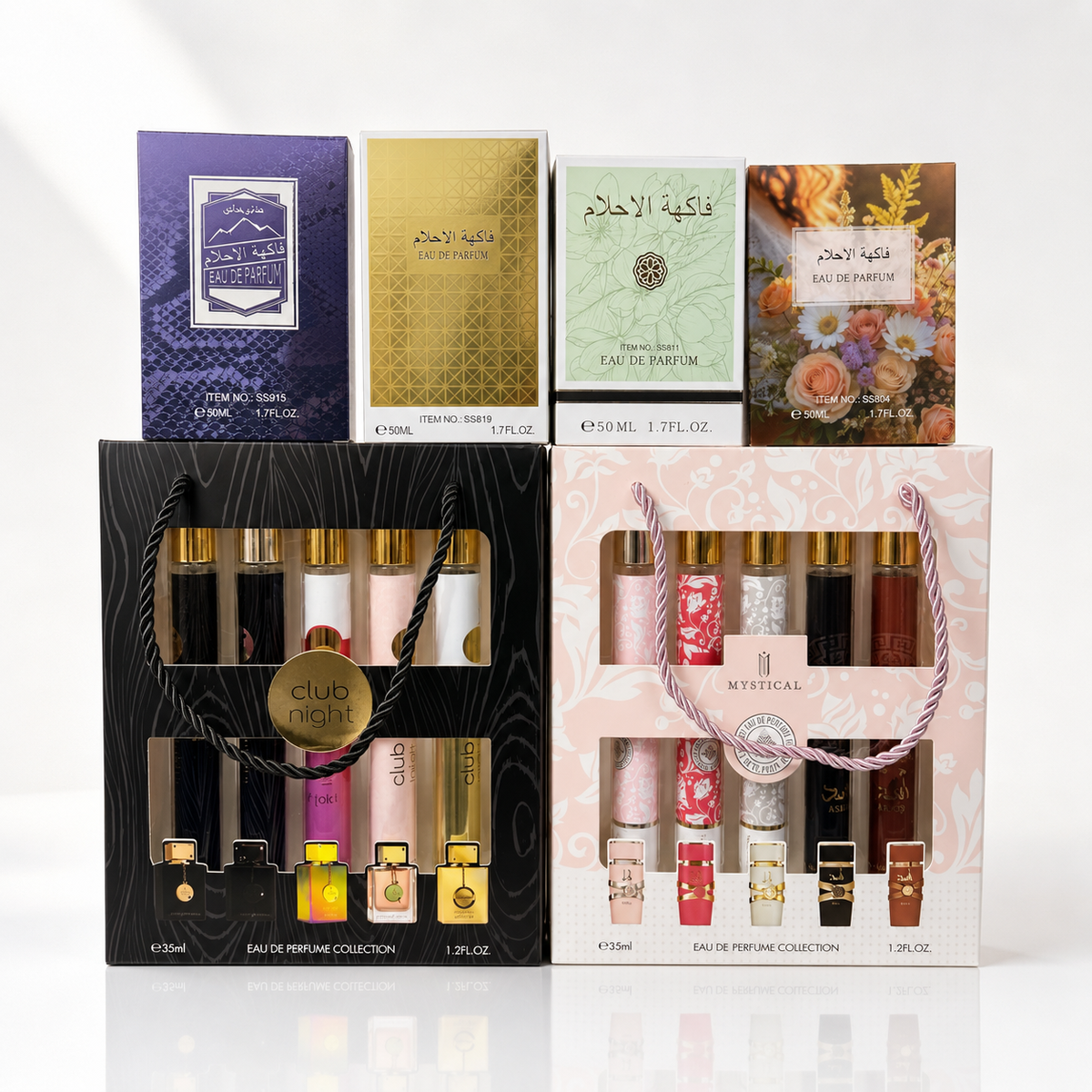Box 6 perfumes surtidos