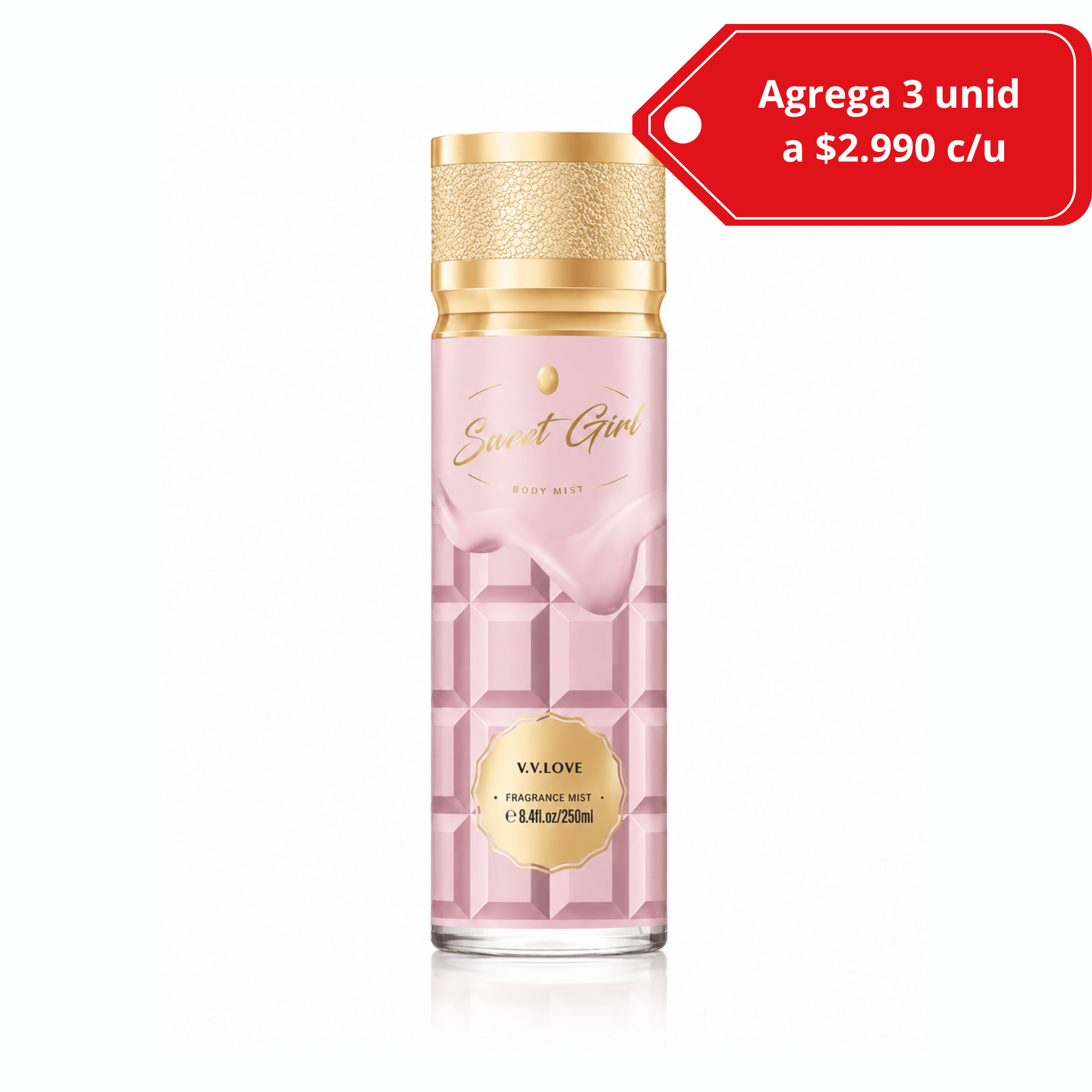 Body Mist Sweet de Sabrina C. 250 ml