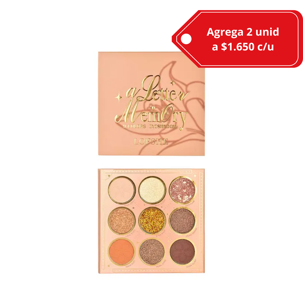 Paleta de sombras | sombra de ojos 9 colores Lofshe