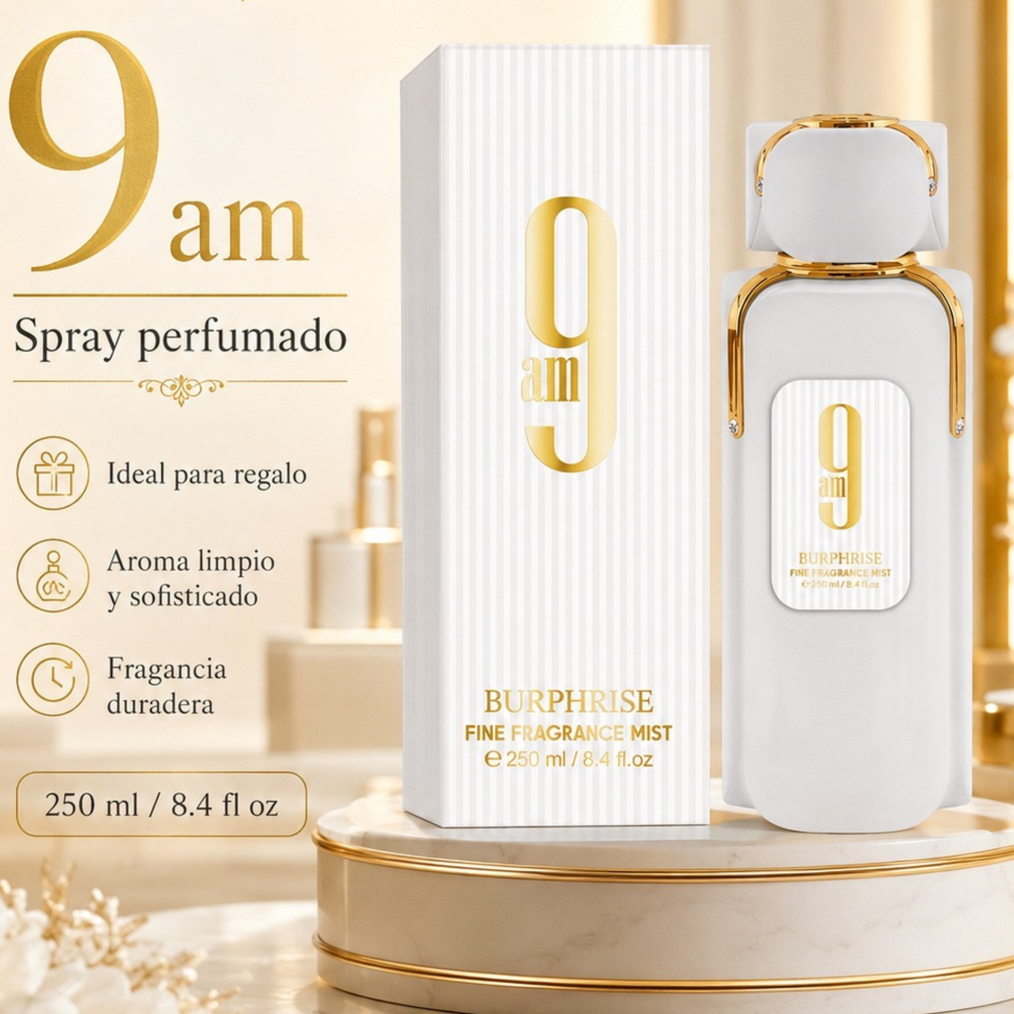 9 am mujer 250 ml