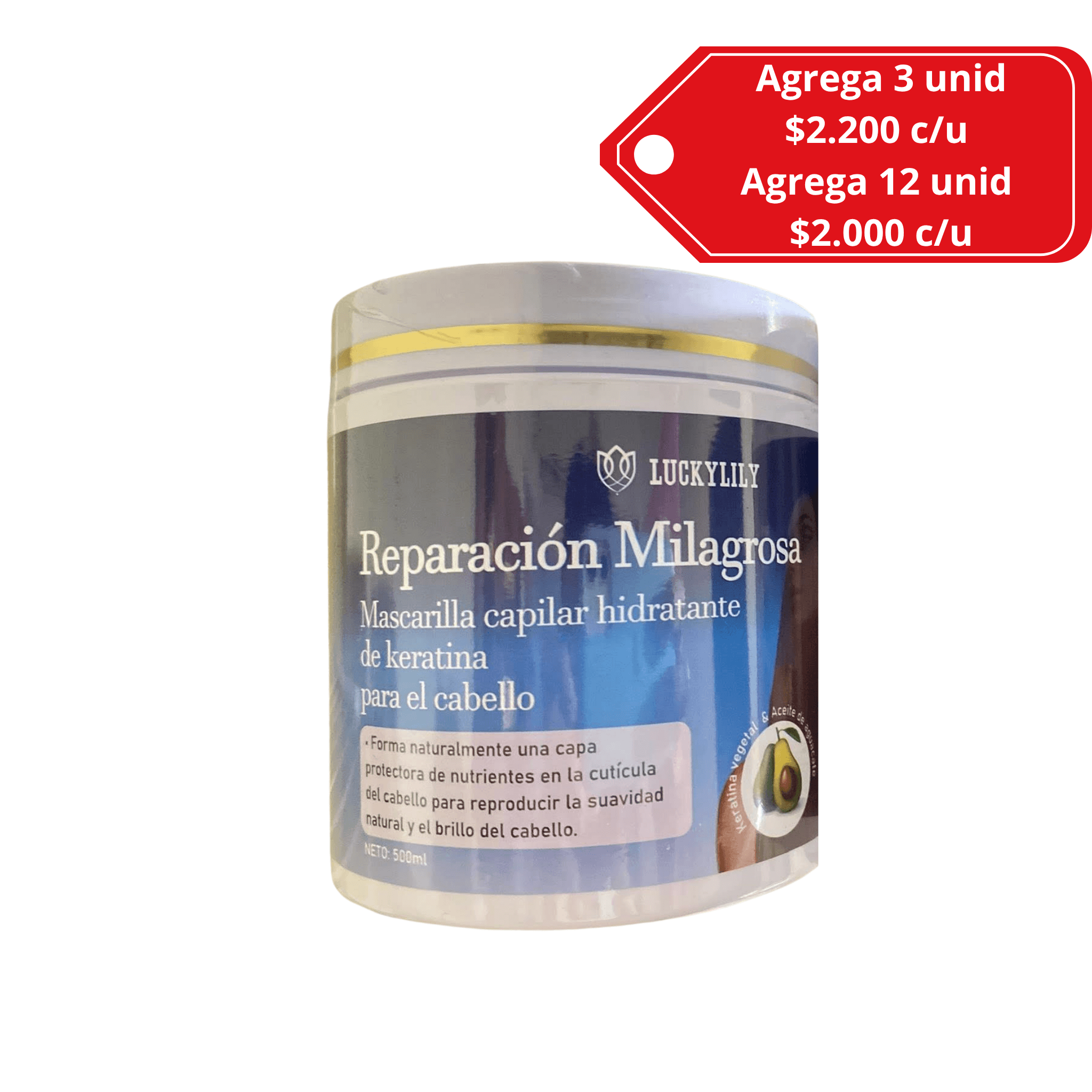 Crema capilar Reparación Milagrosa
