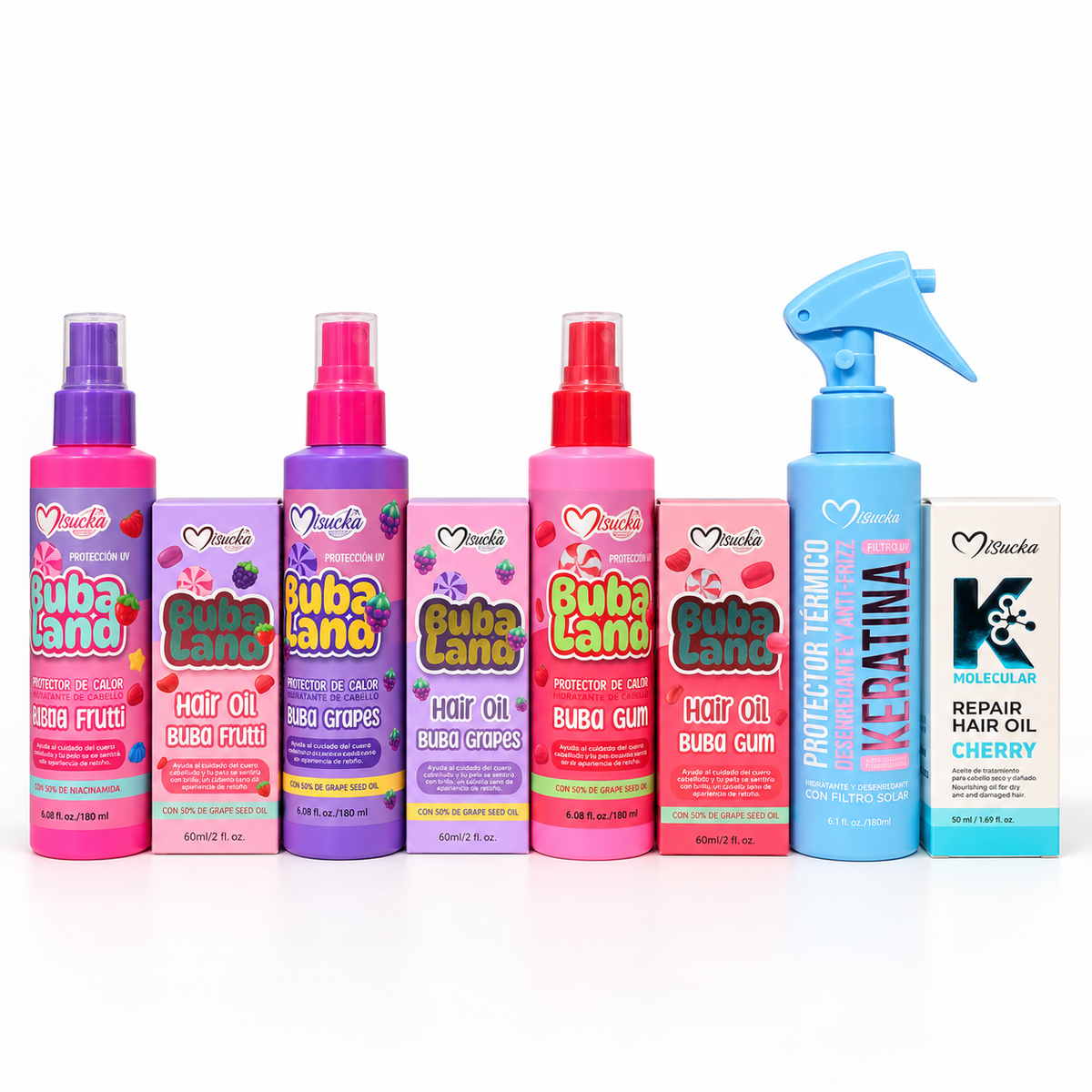 Box 8 productos capilares MISUCKA